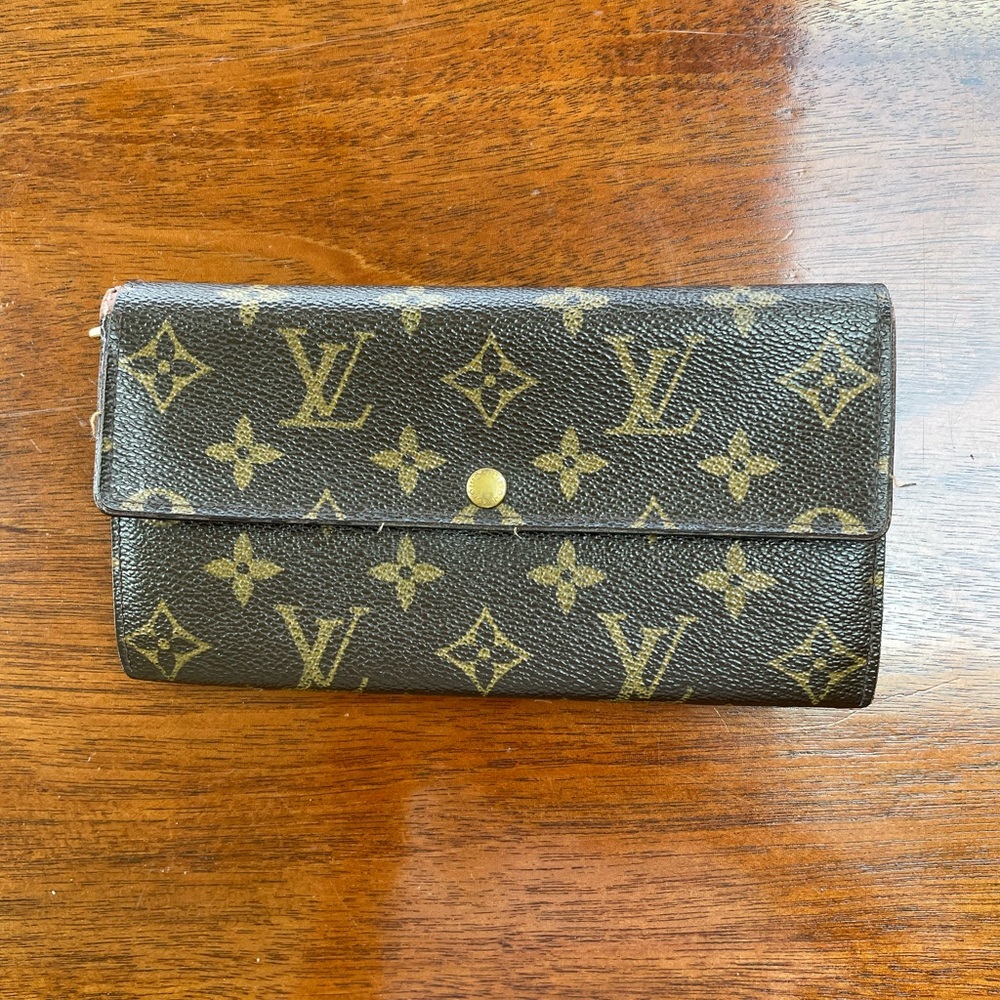 Louis Vuitton long wallet